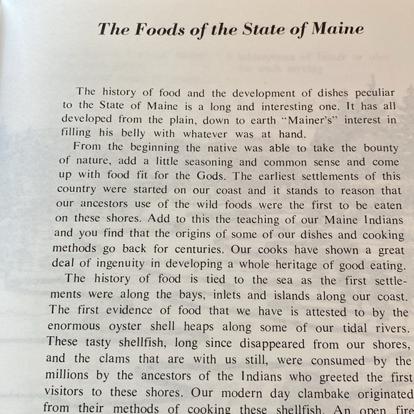 Vtg Maine Cookbook - Picture 3 of 3